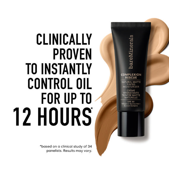 BareMinerals Complexion Rescue Tinted Moisturizer Matte Foundation Cashew, 35 ml.