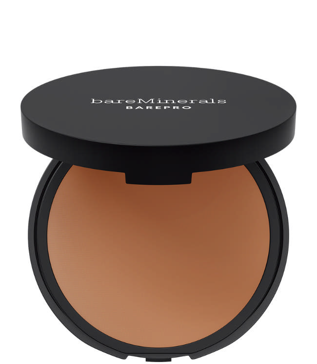 BareMinerals Barepro 16H Skin-Perfecting Pressed Powder Foundation Medium Deep 45 Neutral, 8 g.
