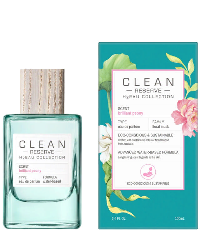 CLEAN Perfume Reserve H2EAU Brilliant Peony EDP, 100 ml.