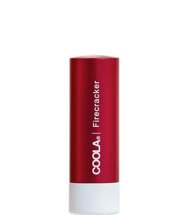 COOLA Mineral Liplux Tinted Lip Balm Firecracker Red SPF30, 4,4 ml.