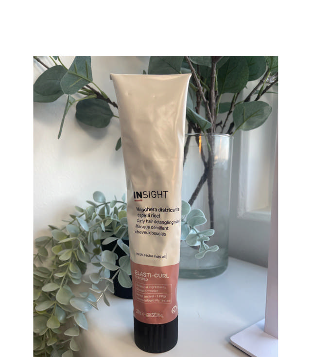 Insight Elasti-curl Curly hair detangling mask, 200 ml.