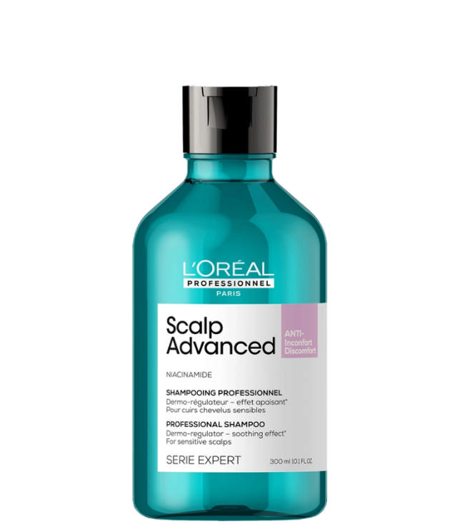 L'Oréal Pro Scalp Advanced Anti-Discomfort Shampoo, 300 ml.