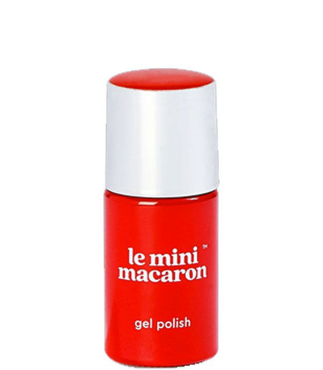 Le Mini Macaron Single Gel Polish Cherry Red, 10 ml.