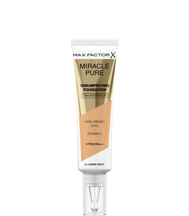 Max Factor Miracle Pure Foundation 44 Warm Ivory, 30 ml.
