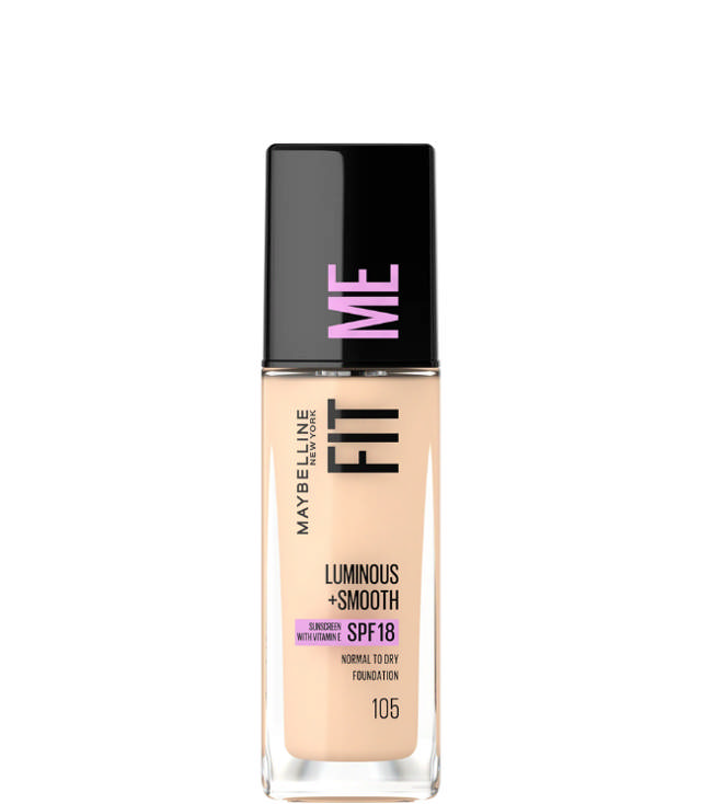 Maybelline FIT Me Foundation #105 Natural Ivory, 30 ml.