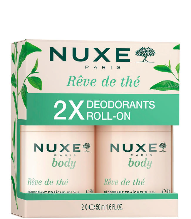 Nuxe Reve De Thé Deo Roll On Duopack, 2 x 50 ml.