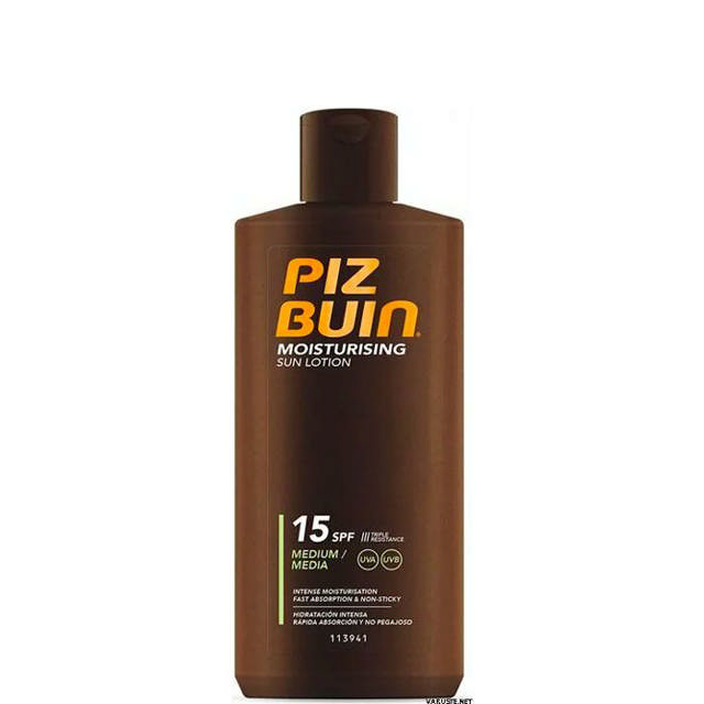 Piz Buin Moisturising Sun Lotion SPF15, 200 ml.