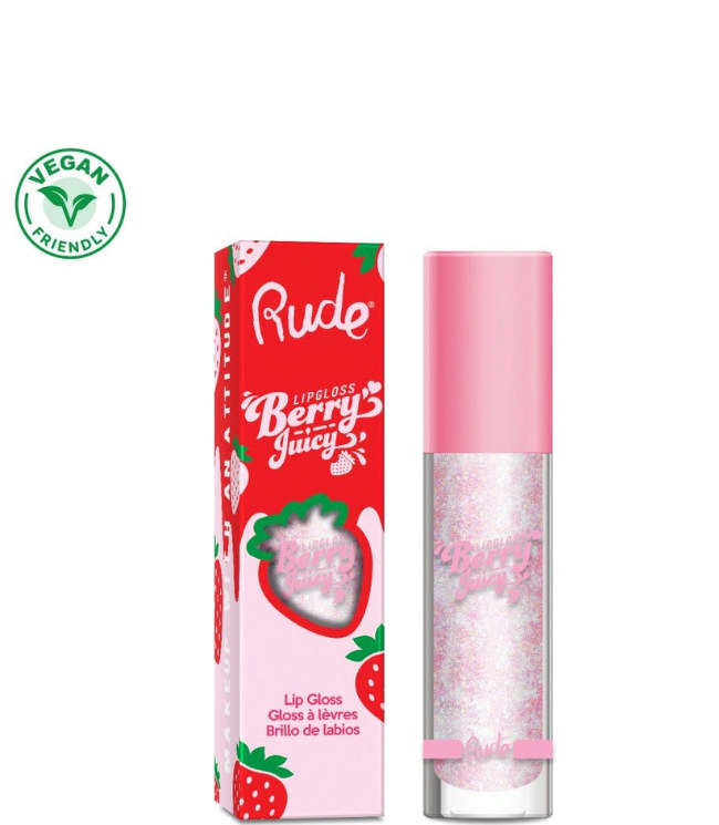 Rude Cosmetics Berry Juicy Lip Gloss - Crystalize